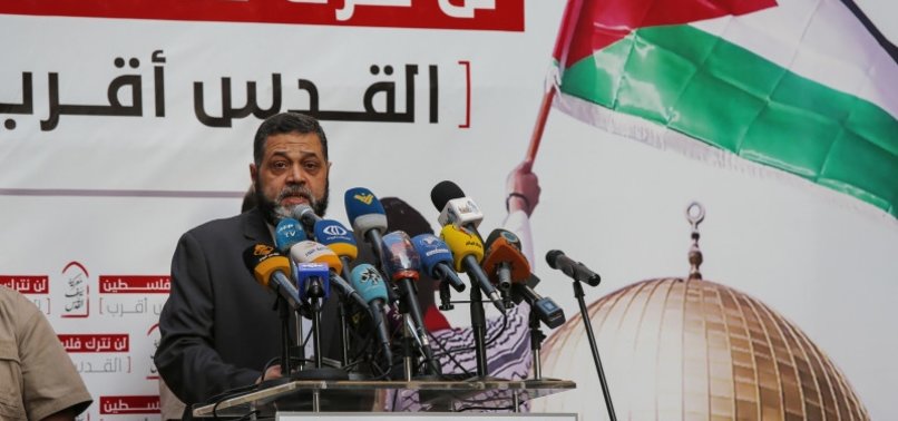 SENIOR HAMAS LEADER WELCOMES INTERNATIONAL FORCES ONLY ‘TO LIBERATE PALESTINE’