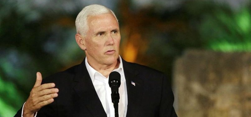 VP PENCE SAYS US WONT STAND BY AS VENEZUELA CRUMBLES