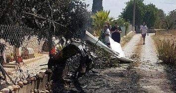 Helicopter, small plane crash in Spain's Mallorca; 7 dead