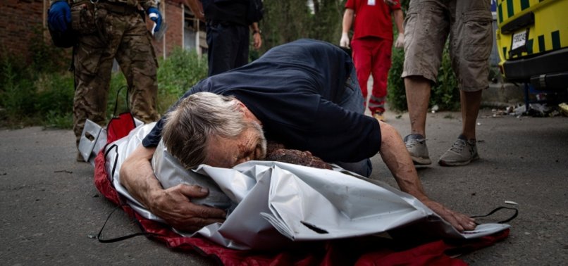 UKRAINE: DEATHS AND INJURIES IN ATTACKS THROUGHOUT EASTERN REGION