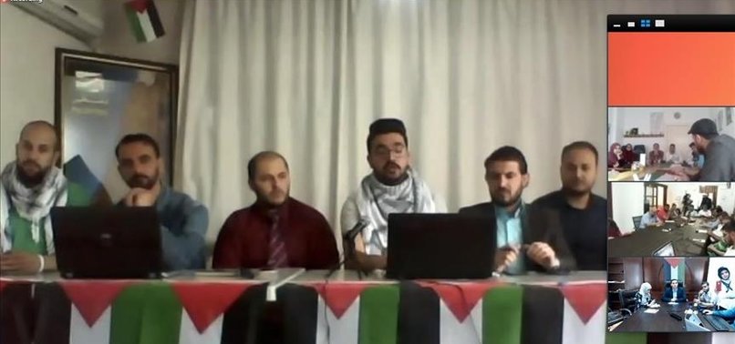 PALESTINIAN YOUTH STAGE CYBER-DEMO FOR JERUSALEM