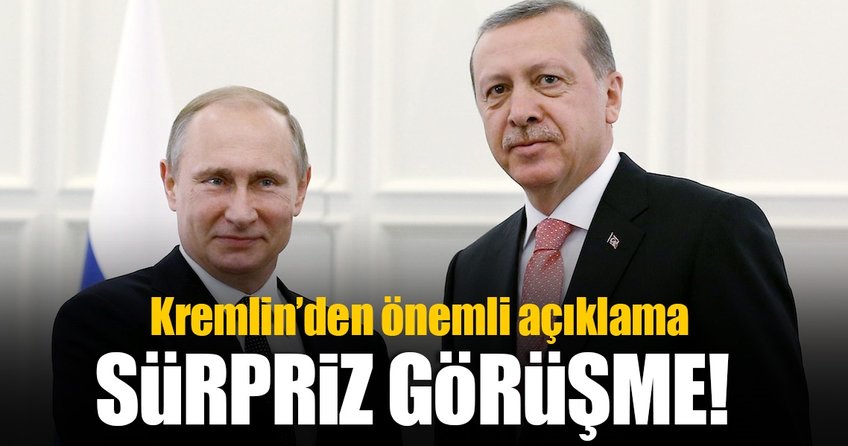 Vladimir Putin ve Recep Tayyip Erdoğan telefon görüşmesi yaptı