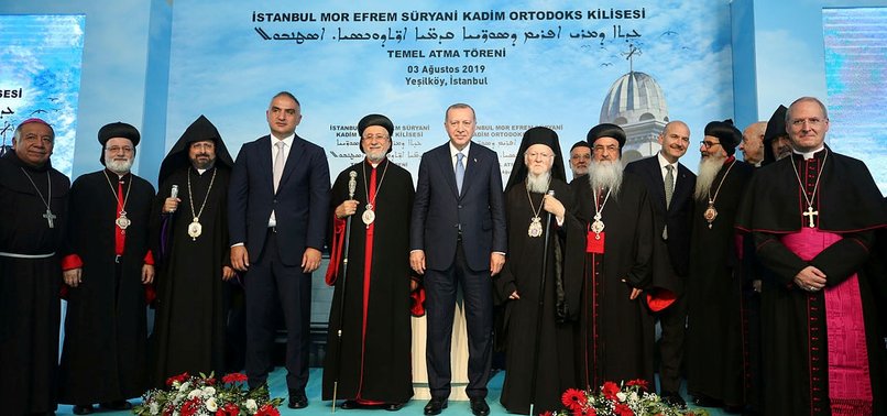 ERDOĞAN: SYRIAC ORTHODOX CHURCH TO GIVE ISTANBUL NEW RICHNESS