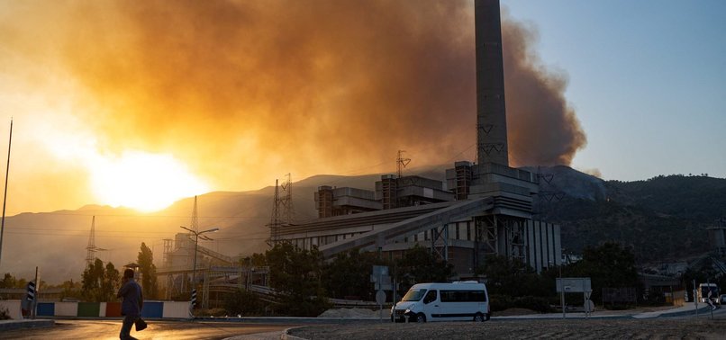 TURKISH POWERPLANTS MAIN UNITS NOT DAMAGED BY WILDFIRES