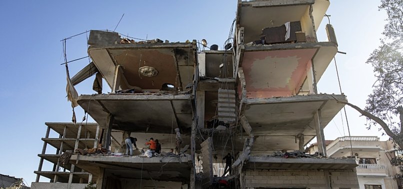 SEVERAL PALESTINIANS KILLED, INJURED AS ISRAELI WARPLANES BOMB HOUSE IN RAFAH