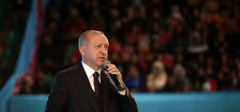 ERDOĞAN SAYS PURCHASING S-400 IS NOT RELATED TO NATO, F-35