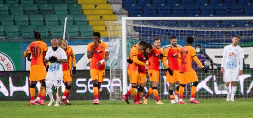 ISTANBUL GIANTS GALATASARAY HAMMER RIZESPOR 4-0 IN SUPER LEAGUE CLASH AS DIAGNE SCORES A HAT TRICK