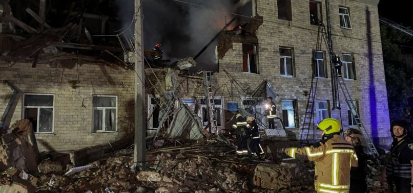 UKRAINE SAYS AT LEAST 3 DEAD IN RUSSIAN ATTACKS ON KHERSON, KHARKIV