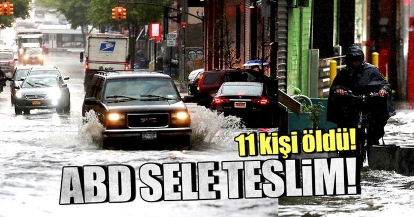 ABD’de sel: 11 ölü