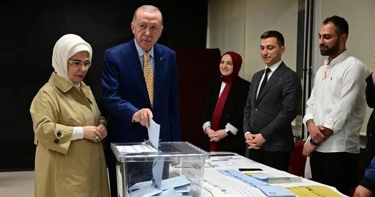 Cumhurbaşkanı Erdoğan oyunu Üsküdar’da kullandı