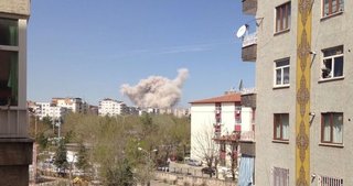 Diyarbakır’da patlama meydana geldi