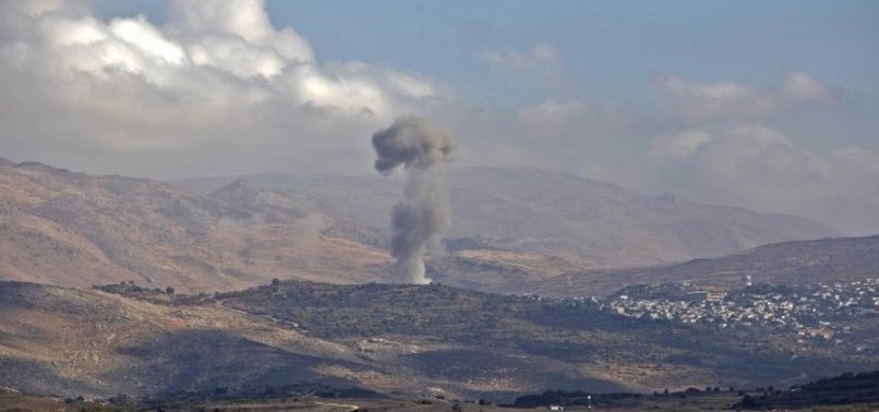 ISRAEL HITS MILITARY POSITION IN SYRIAS SOUTH