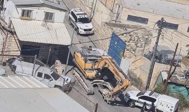 Israeli forces raze Palestinian home in Silwan town in occupied East Jerusalem