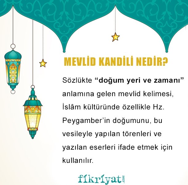 MEVLİD KANDİLİ NEDİR?