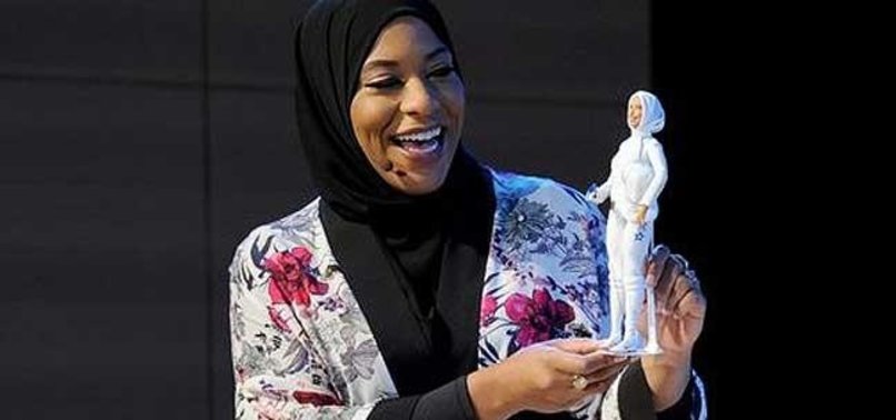 BARBIE MODELS NEW HIJAB DOLL AFTER OLYMPIC FENCER