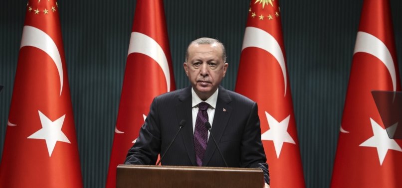 ERDOĞAN WISHES SUCCESS TO TURKISH TROOPS DEPLOYED IN AZERBAIJAN