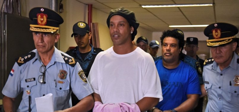 RONALDINHO TO BE FREED FROM PARAGUAYAN JAIL INTO HOUSE ARREST