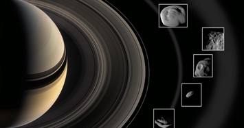 New close-up shots of mini-moons in Saturn's rings unveiled