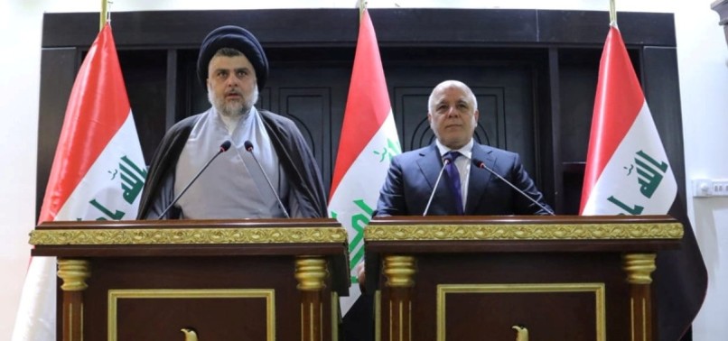 IRAQI PM ABADI, SADR MEET IN SIGN OF POSSIBLE COALITION