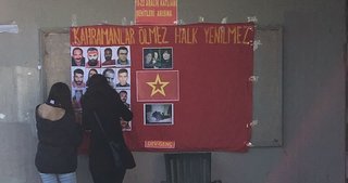 PKK’lı ODTÜ’lülerden şehitler için yürüyenlere tehtit