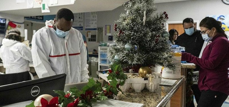 AMERICANS CELEBRATE CHRISTMAS EVE UNDER SPIRALING COVID PANDEMIC