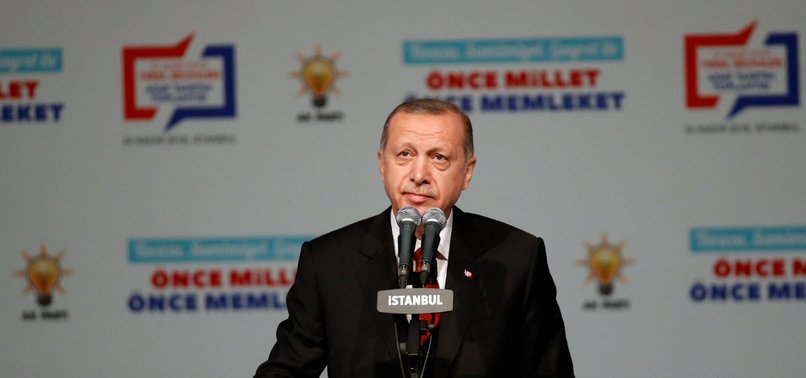 TURKEYS ERDOĞAN ANNOUNCES 40 MAYORAL CANDIDATES OF RULING AK PARTY
