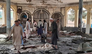 Bomb attack kills dozens of worshippers at Shiite mosque in Afghanistan's Kunduz