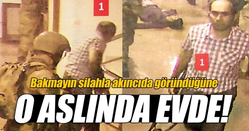 Bakmayın silahla Akıncı’da göründüğüne...