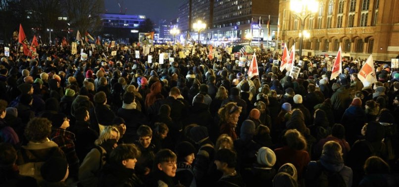 MORE THAN 50,000 RALLY AGAINST FAR-RIGHT, RACISM IN GERMANY