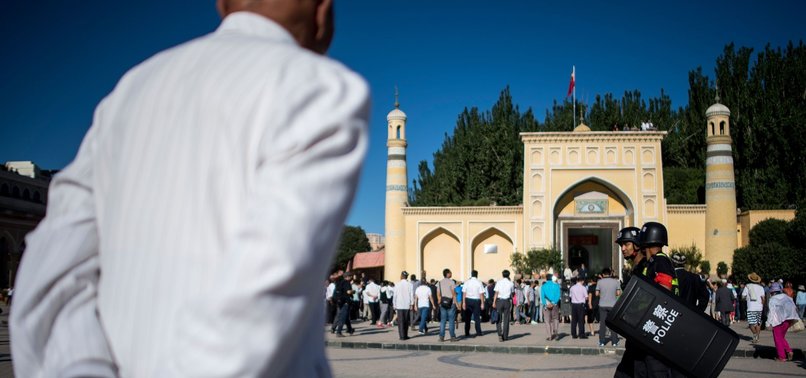 CHINA DESTROYED DOZENS OF MUSLIM SITES: REPORT