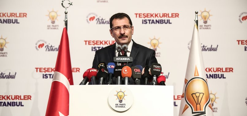SHRINKING GAP MEANS THERE WAS A CORRUPTION AT ISTANBUL POLLS: AK PARTY