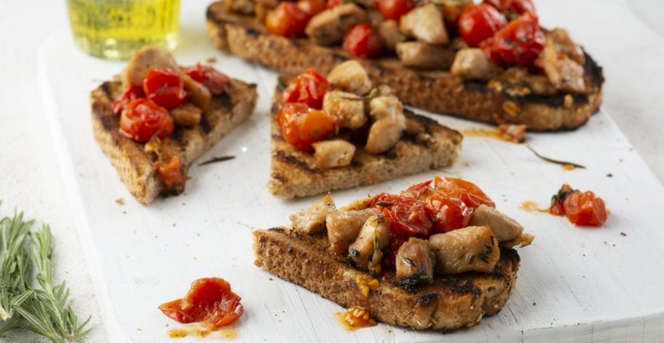 Domatesli Ekmek Üstü