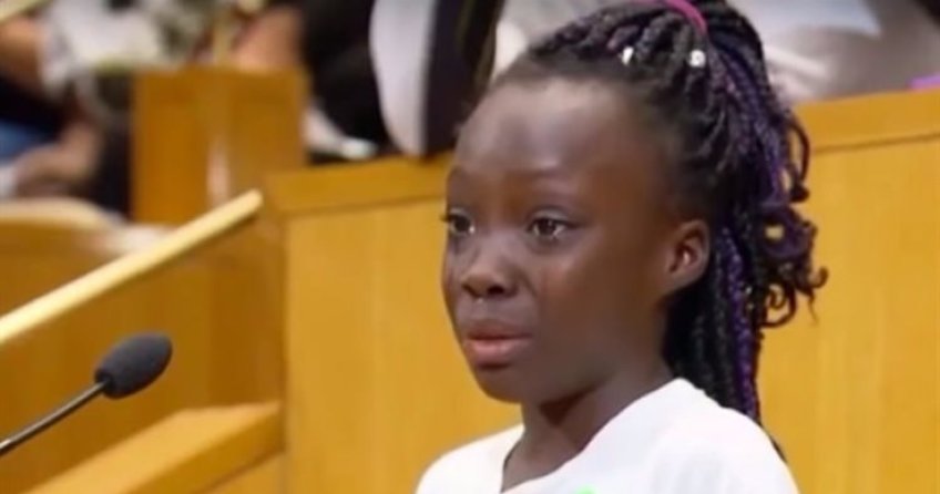 Küçük kızın ’siyahi’ isyanı: ABD’ye ders verdi!