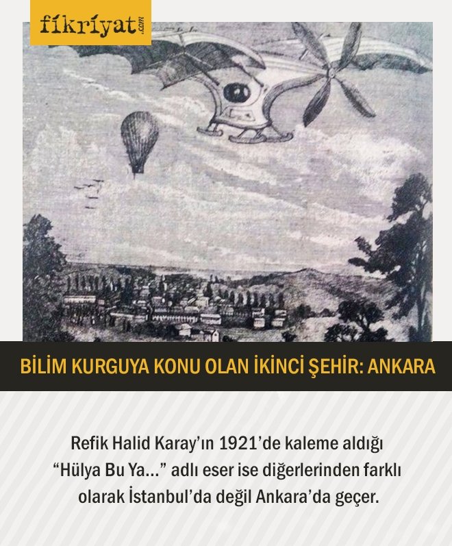 BİLİM KURGUYA KONU OLAN İKİNCİ ŞEHİR: ANKARA