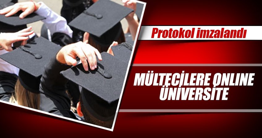 Mültecilere online üniversite