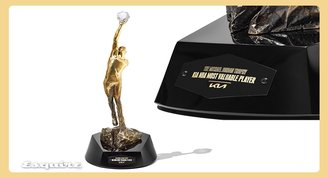 NBA yeni Kia Performans Ödülü Kupalarını açıkladı
