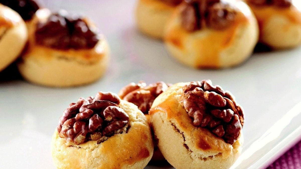 Tahinli Cevizli Bisküvi