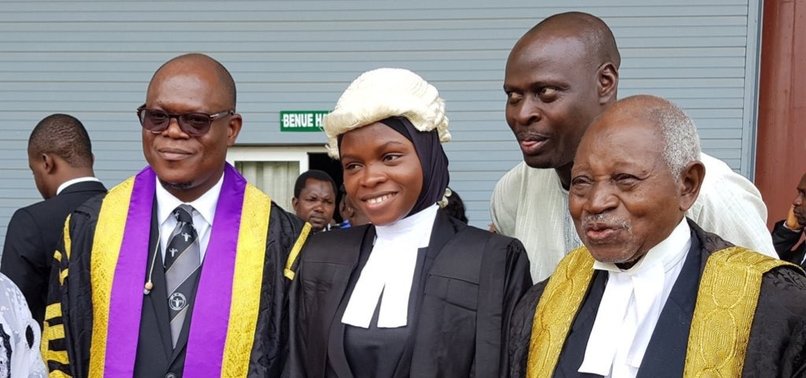 NIGERIAN LAW STUDENT FINALLY CALLED TO BAR AFTER BEING BANNED LAST YEAR OVER HER HEADSCARF