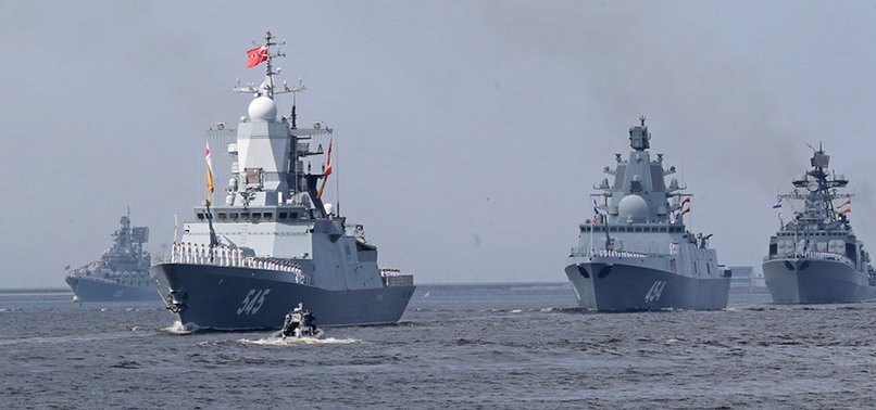RUSSIAN WARSHIPS ENTER THE RED SEA, NAVY SAYS