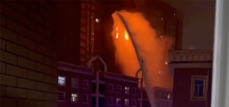 10 KILLED IN APARTMENT FIRE IN NORTHWEST CHINAS XINJIANG