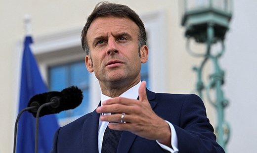 French leader Emmanuel Macron calls for end to Gaza war