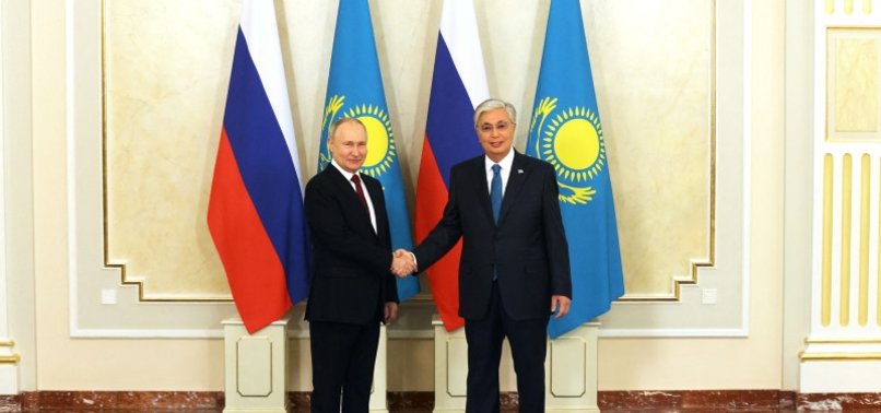 RUSSIAS PUTIN TALKS WHEAT, FERTILISER AND LOGISTICS IN KAZAKHSTAN