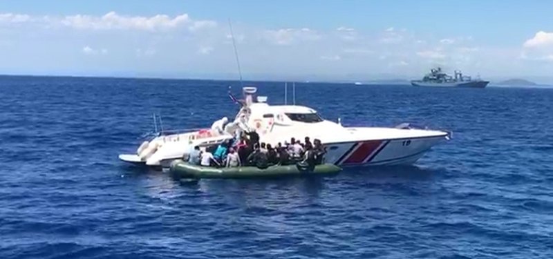 Turkish coast guard rescues 56 asylum seekers in Aegean Sea