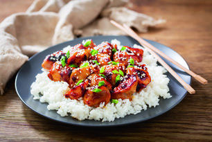 Teriyaki Tavuk ve Pirinç Pilavı
