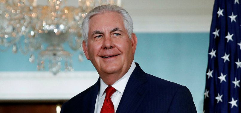 TILLERSON SAYS REPORTS TRUMP WANTS HIM OUT LAUGHABLE