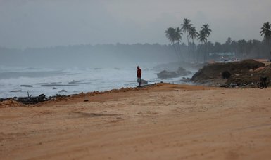 Hurricane warning in the US