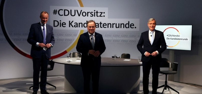 MERKELS CDU PARTY ELECTING NEW LEADER