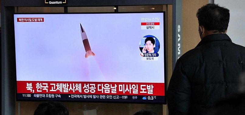 NORTH KOREA FIRES MISSILE ON NEW YEARS DAY - YONHAP
