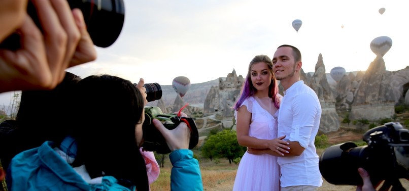 CAPPADOCIA, AN OPEN-AIR PHOTO STUDIO FOR NEWLYWEDS
