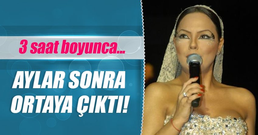 Ebru Gündeş aylar sonra ortaya çıktı